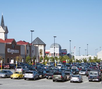 mall parking lot