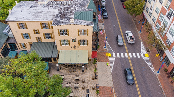 mid-block crosswalk