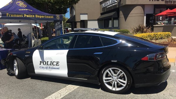 Freemont PD Tesla Model S